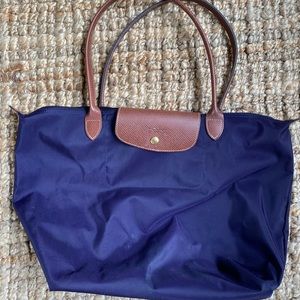 Longchamp purple bag